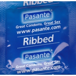 Презерватив Pasante Ribbed-ребристі
