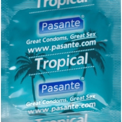 Презерватив Pasante Tropical Flavours-ананасовий смак